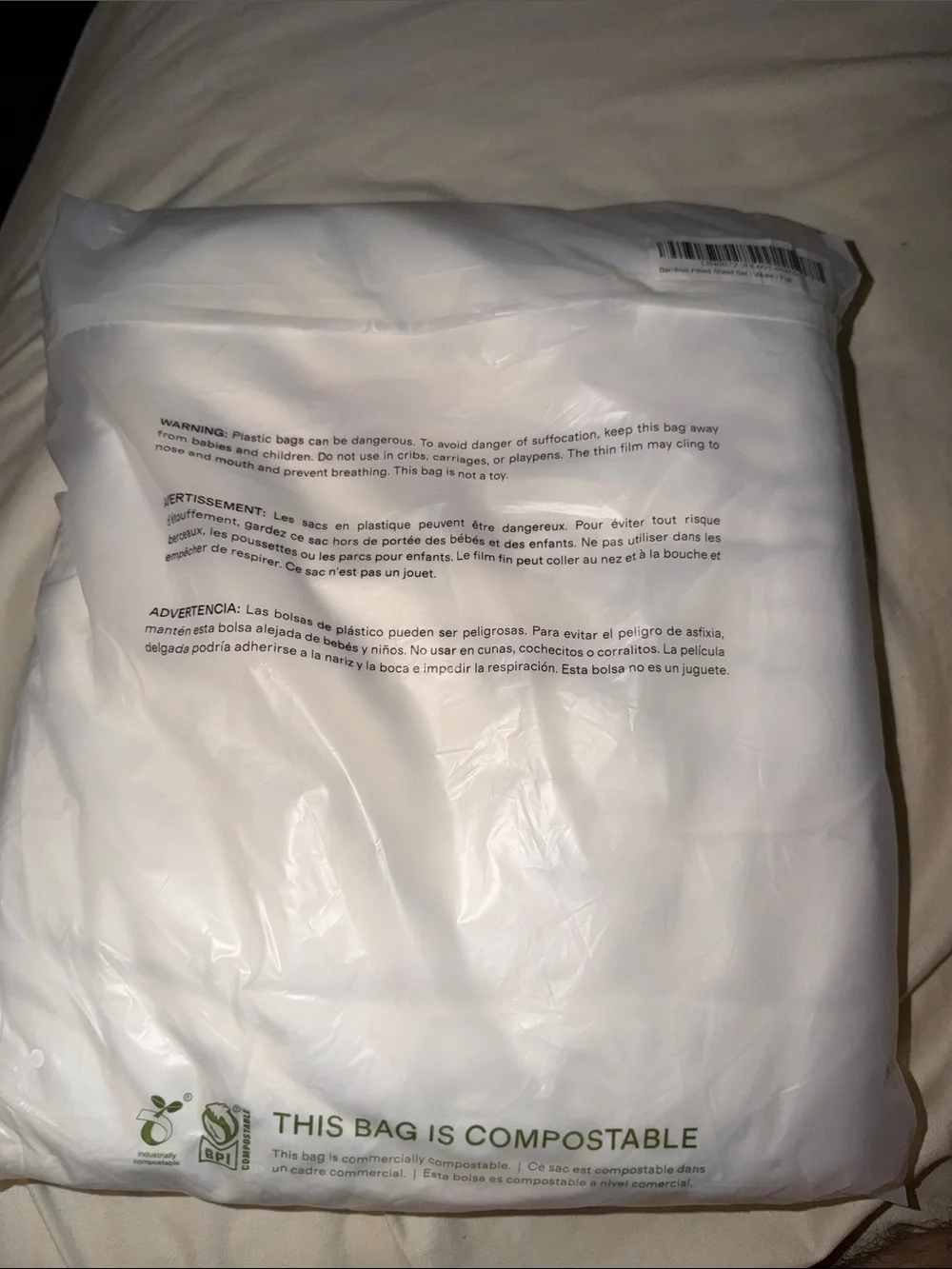 Quince Bamboo Fitted Sheet Set ( 1 Fitted Sheet, 2 Pillowcases)